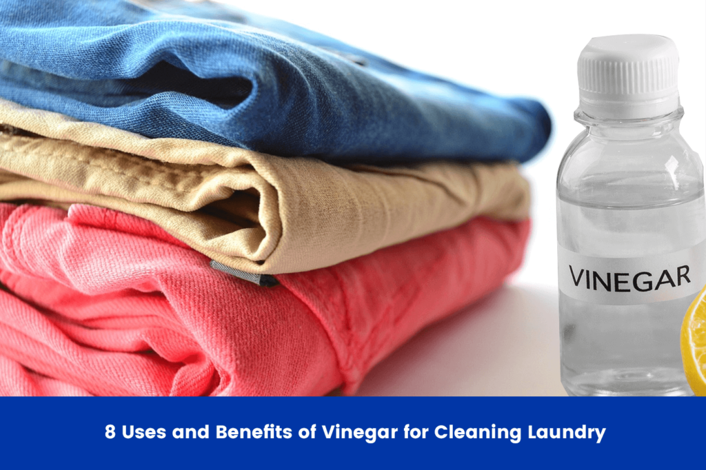 8 Uses and Benefits of Vinegar for Cleaning Laundry